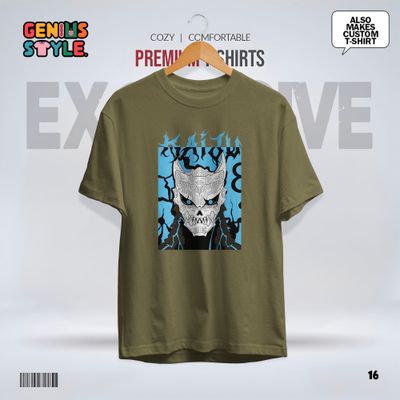 Kaiju (Demon Slayer) Premium Drop Shoulder T-shirt - 16_img_5
