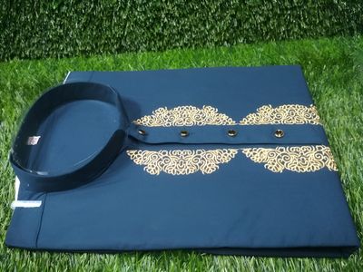 Export Quality Embroidery Panjabi – Sami Long Style_img_1