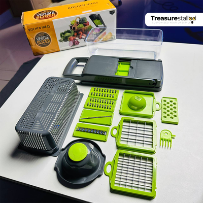 GearUP VC14 Premium 14-in-1 Vegetable & Fruit Slicer – Multifunctional Kitchen Tool_img_1