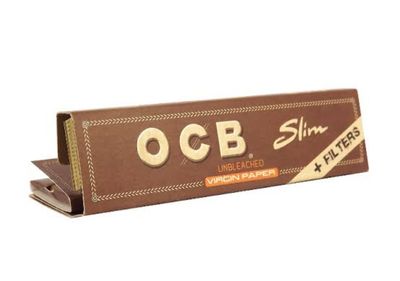 OCB Brown rolling paper with (filter tips)_img_0