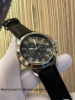 FOSSIL Q Black Belt SILVER CASE BLACK BELT_img_0