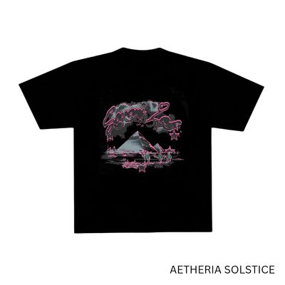 Eternal Lost tee by AETHERIA SOLSTICE—where neon dreams meet desert mystique._img_0