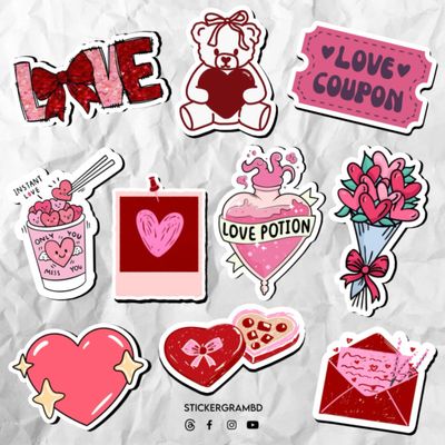 Valentine's Day Sticker Set_img_0