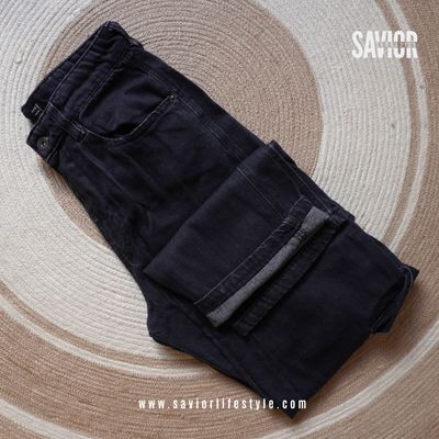 Black Color 6 Pocket Baggy Pant_img_2