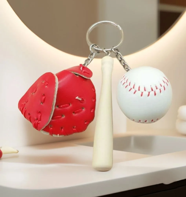 Base Ball Key Ring_img_0