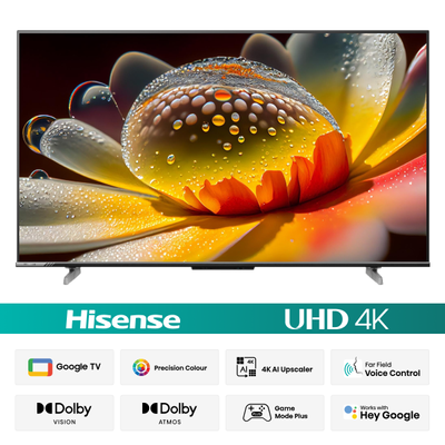 Hisense 75" Bezelless Dolby Vision 4K UHD Smart LED Voice Control Google DTS TV 75A6F3_img_0