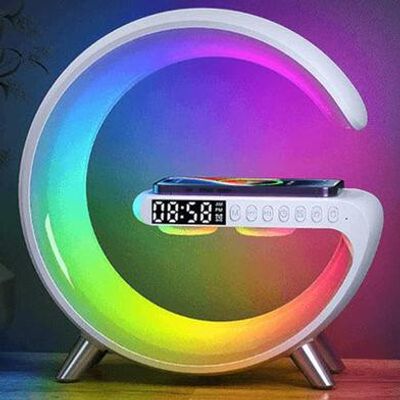 G63 Smart Light Sound Machine Fast Charging Alarm Clock_img_0