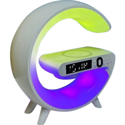 G63 Smart Light Sound Machine Fast Charging Alarm Clock_img_2