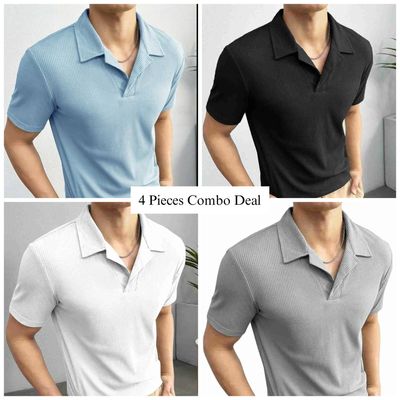 4 pieces combo Premium Cuban Polo 044_img_0