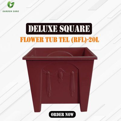 Tel (RFL) Deluxe Square Flower Tub 20L_img_0