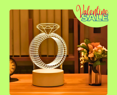 Customizable Love Acrylic Lamp (X Love Y)_img_2