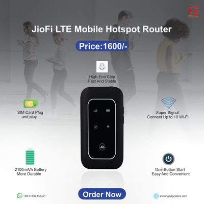 Jio 4G Plus Pocket Router