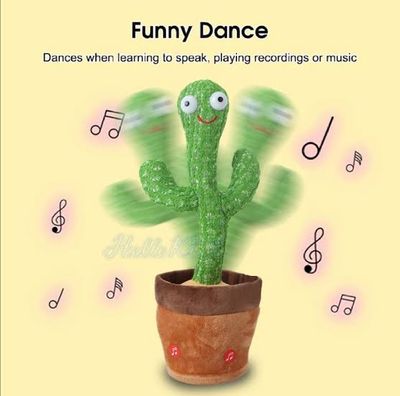 HelloKimi Singing Dancing Cactus Pl_img_2
