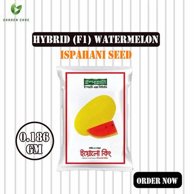 Hybrid (F1) Watermelon (তরমুজ) Seeds - 0.186gm (Ispahani Seed)_img_0