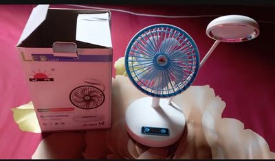 Rechargeable Folding Mini Fan With LED Light - JR2022গরমে প্রশান্তি, আলো ও ফ্রি ডেলিভারি — সব একসাথে! 🔋💨💡🚚_img_2