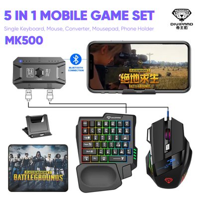 5 in 1 Mobile Game Combo Pack ( Phone Mouse Keyboard)_img_1