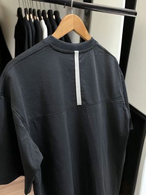 Dark Ash oversized t-shirt back tape 200 GSM_img_0