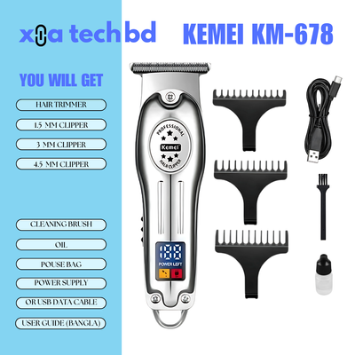 KEMEI KM-678  Professional Hair trimmer_img_1
