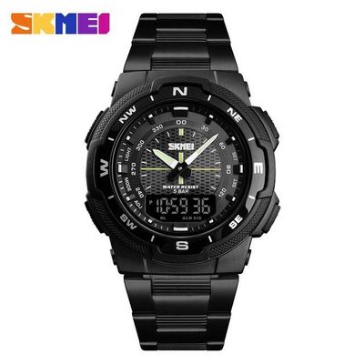 SKMEI 1370 Black Digital Men Watch_img_1