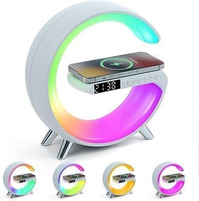 G Shape 5 In 1 Smart Wireless RGB Charger Table Lamp_img_0