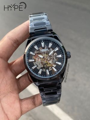 F0SSIL automatic mechanical watch (Black)_img_0