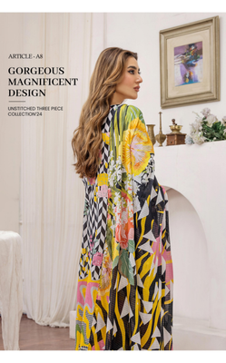 Popinn by Gulljee 3 Piece Printed Lawn_img_2