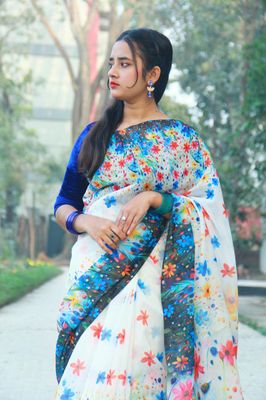 হাফ সিল্ক শাড়ী_img_0