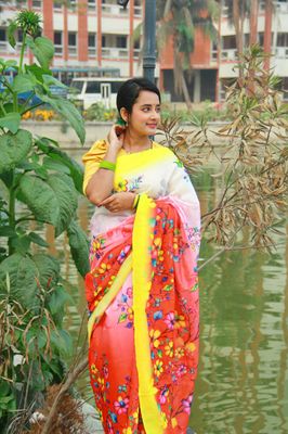 হাফ সিল্ক শাড়ী_img_1