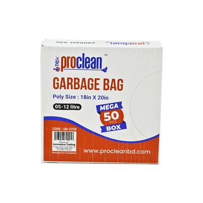 Proclean Garbage Bag 5-12Liters ( 50pcs ) GB-2258_img_4