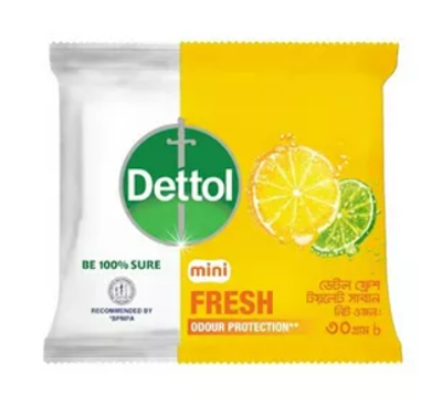 Dettol Mini Soap Bar With Fresh Odour Protection 30 gm_img_0