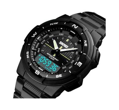 SKMEI 1370 Black Digital Men Watch_img_2