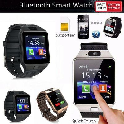 Factory direct DZ09 smart watch 1.44 touch screen card call watch sports heart rate blood pressure sleep_img_0