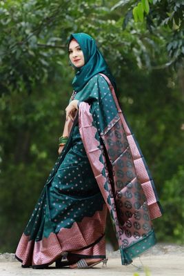 সফট সিল্ক কাতান শাড়ী_img_1