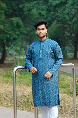 কটন প্রিন্ট পাঞ্জাবি_img_0