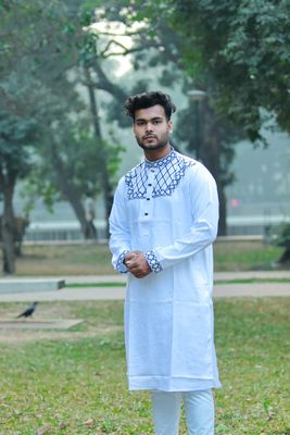 কটন এম্ব্রোডারি পাঞ্জাবী_img_2