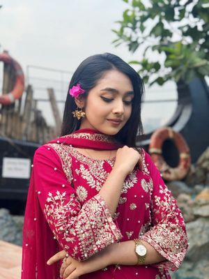 🌸 Pakistani Aspire Three Piece 🌸All Over Sequins Embroidery with Pearl Touch ✨_img_3