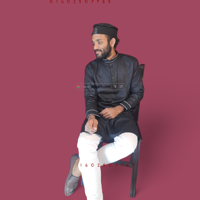 Buy Men's Exclusive Embroidery Panjabi B1 - AltQart_img_1