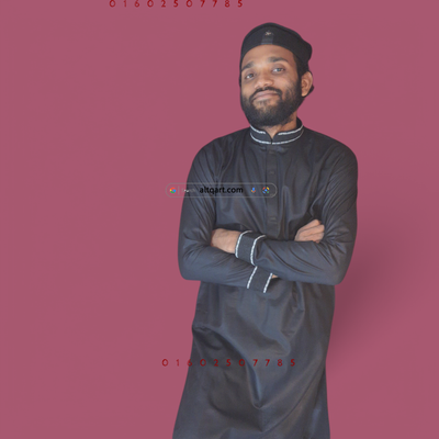 Buy Men's Exclusive Embroidery Panjabi B1 - AltQart_img_4
