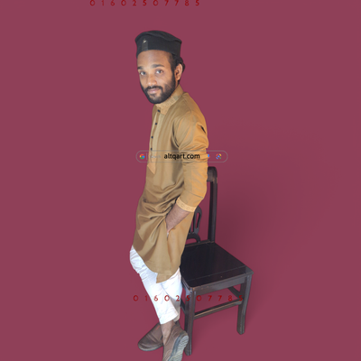 Buy Men's Exclusive Embroidery Panjabi - AltQart_img_5