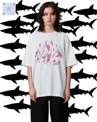 Oversized t-shirt for woman