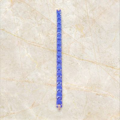 Ceramic Wide Chain Bracelet Men Luxury Rose Gold Color Stainless Steel Male Jewelry Accessories His Birthday Gifts_img_1
