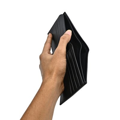 ProX High Quality Original Cow Leather Wallet_FW-2722 Black_img_4