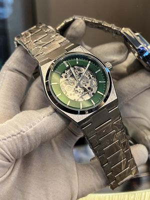 Tissot prx auto chain green_img_0