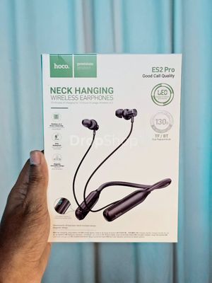 Hoco ES2 Pro Wireless Neckband – Black_img_1