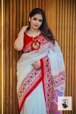 উন্নত মানের হাফ সিল্ক শাড়ি_img_4