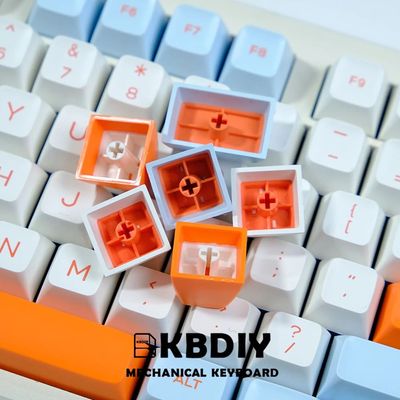 Kbdiy Salmon 161 Keys SA Profile Doubleshot Keycaps Set_img_1