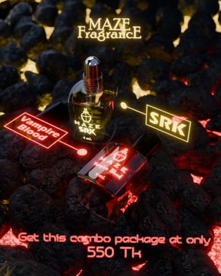 Vampire Blood & SRK Blend 6 mL Combo (Perfume Oil)_img_2