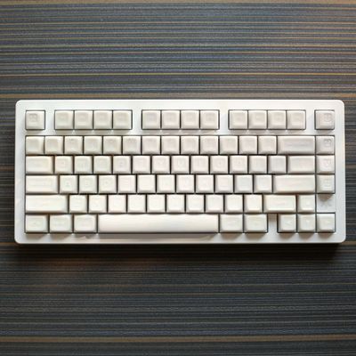 Kbdiy White Translucent SA Profile Doubleshot Keycaps Set_img_0