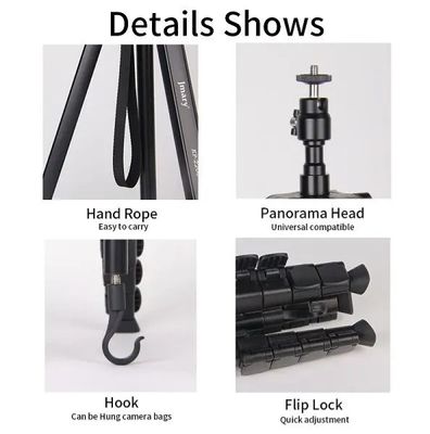 Jmary KP-2208 Professional Tripod With Mobile Holder_img_1