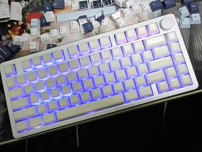 Kbdiy White Translucent SA Profile Doubleshot Keycaps Set_img_1